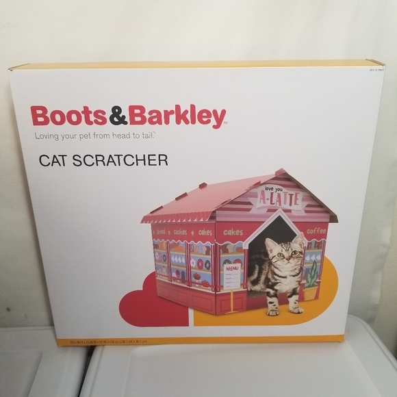 Boots & Barkley Cat Boots Barkley Love You Alatte Cat Scratcher